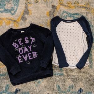 2 for $10 ⭐ 2 long sleeve 5t shirts